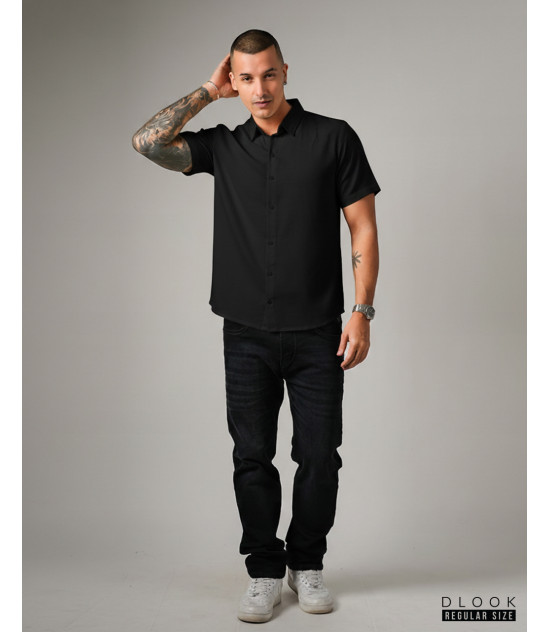 Short Sleeve Black Shirt 