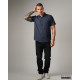 Short Sleeve Dark Blue Shirt 