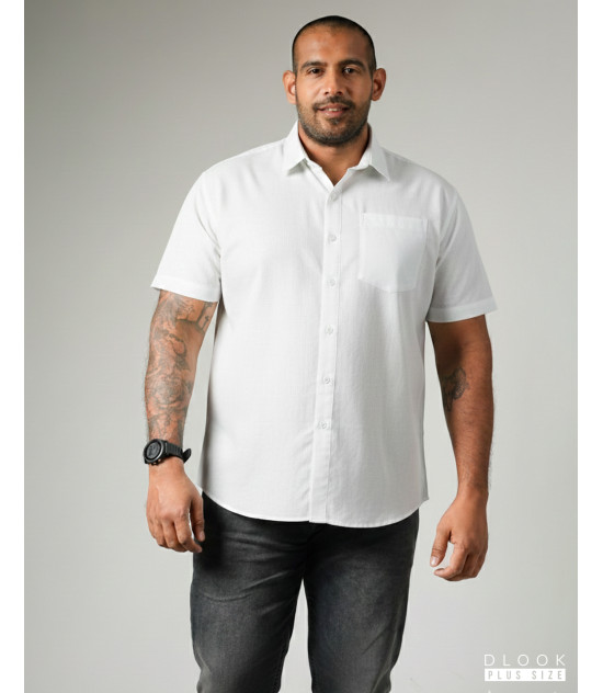 Short  Sleeve  Shirt White