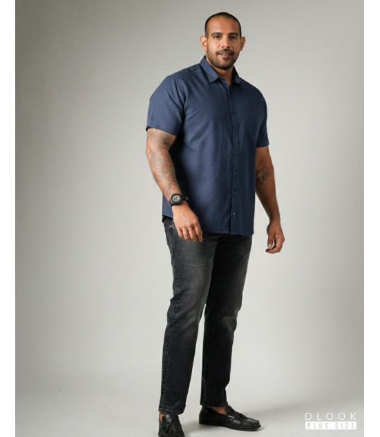 Short  Sleeve  Shirt Dark Blue
