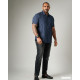Short  Sleeve  Shirt Dark Blue