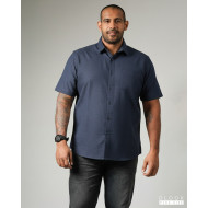 Short  Sleeve  Shirt Dark Blue