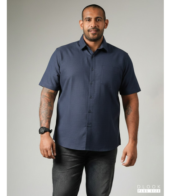 Short  Sleeve  Shirt Dark Blue