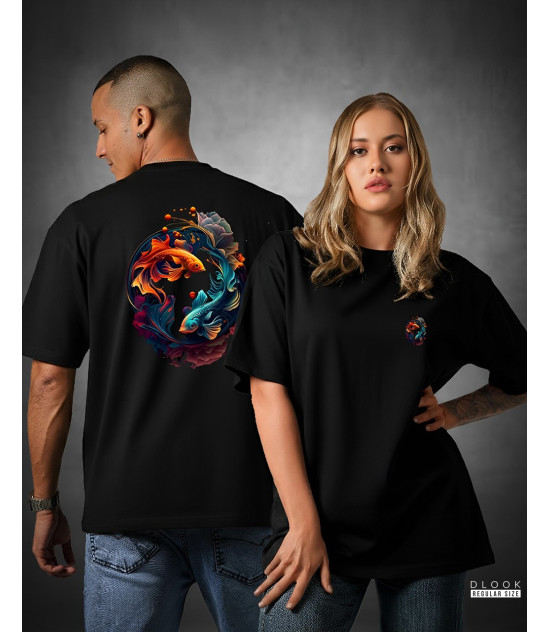 Unisex Graphic T-Shirt Couple Fish Valantine print