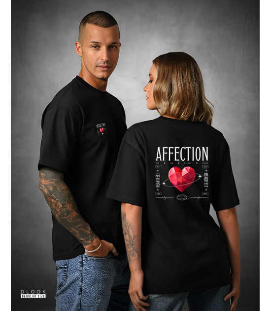 Unisex Graphic T-Shirt Valantine Affection print