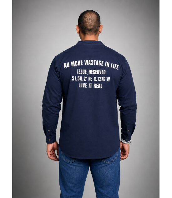 Modern Long-Sleeve Shirt - Blue