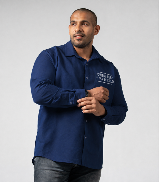 Modern Long-Sleeve Shirt - Blue