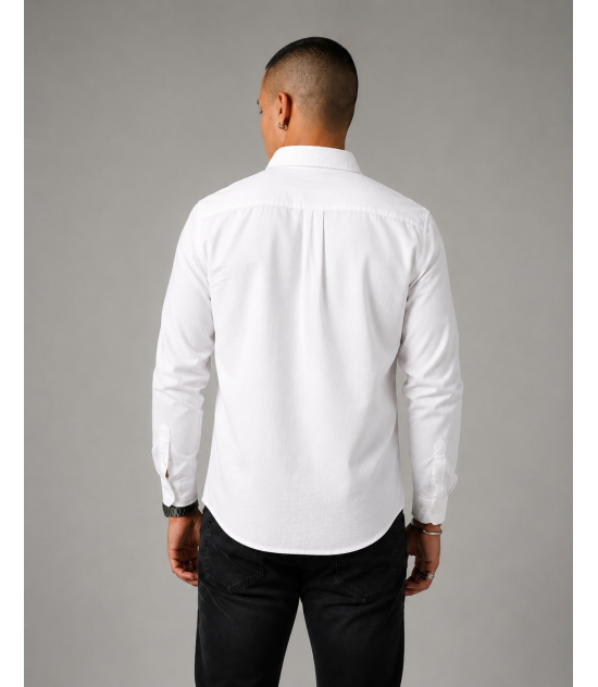 Modern Long-Sleeve Shirt  Regular -  White