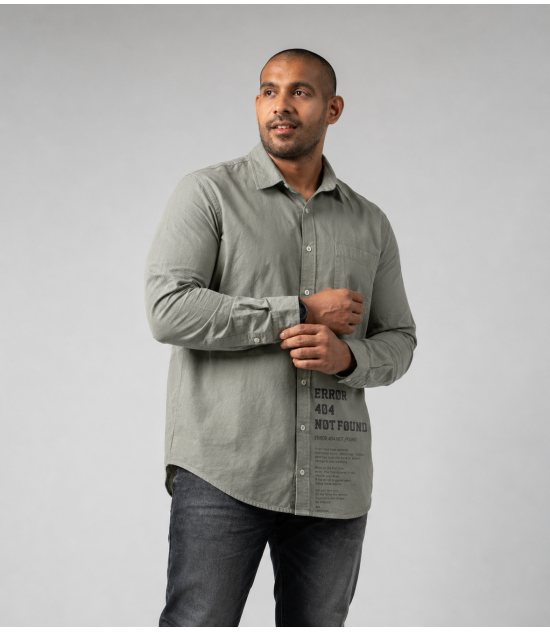 Modern Long-Sleeve Shirt - Green
