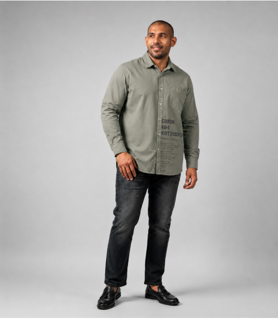 Modern Long-Sleeve Shirt - Green