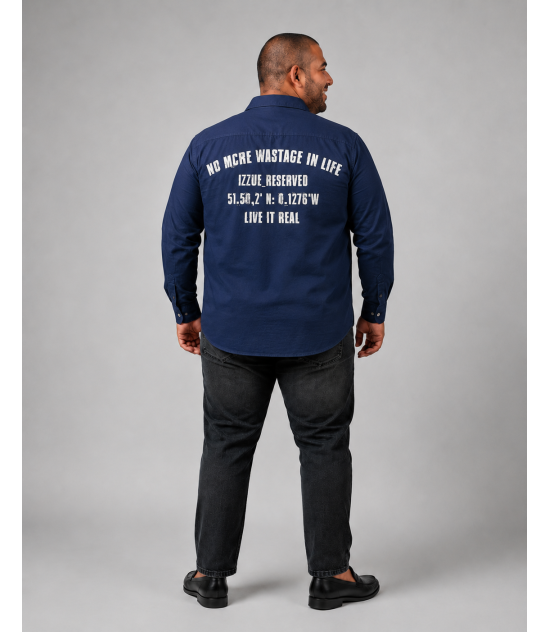 Modern Long-Sleeve Shirt - Blue