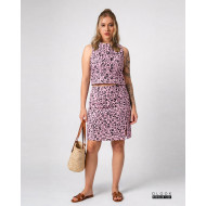 Pink Casual Co-ord Skirt Set