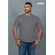 MEN PLUS T SHIRT - DARK ASH - DMP 50001