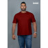 MEN PLUS T SHIRT- MAROON-DMP 50001