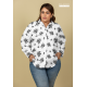 PRINT OVERSIZE SHIRT- DWPS 40006