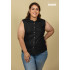 Black Petunia Sleeveless Top