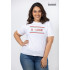 LADIE'S PLUS SIZE PRINT T-SHIRT - DWP 10057