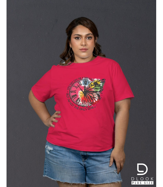 Ladies Plus Size Graphic T shirt - 02