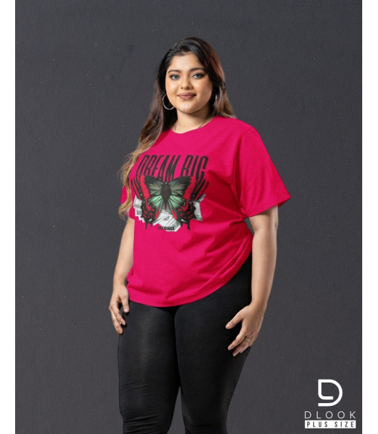 Ladies Plus Size Graphic T shirt - 04