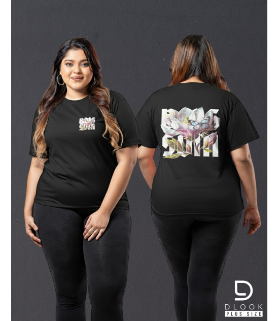 Ladies Plus Size Graphic T shirt - 05