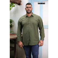 TWIL LONG SLEEVE SHIRT-GREEN