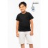 BOY CREW NECK T-SHIRT - BLACK