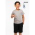 BOY CREW NECK T-SHIRT - ASH