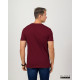 Regular Size Men's Crew Neck -Maroon