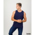 Regular Men's Tank Top Navy Blue