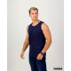 Regular Men's Tank Top Navy Blue