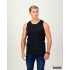 Regular Men's Tank Top Black