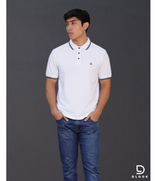 Polo T-shirt-White
