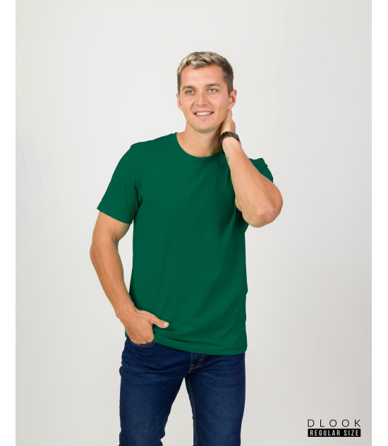 Regular Size Men's Crew Neck - Green