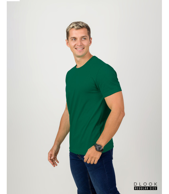 Regular Size Men's Crew Neck - Green