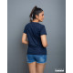 Regular Size Ladies' Crew Neck - Dark Blue