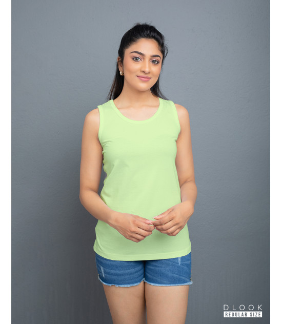 Regular Ladies Tank Top – Light Green