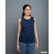 Regular Ladies Tank Top – Navy Blue