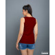 Regular Ladies Tank Top – Maroon