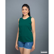 Regular Ladies Tank Top – Green