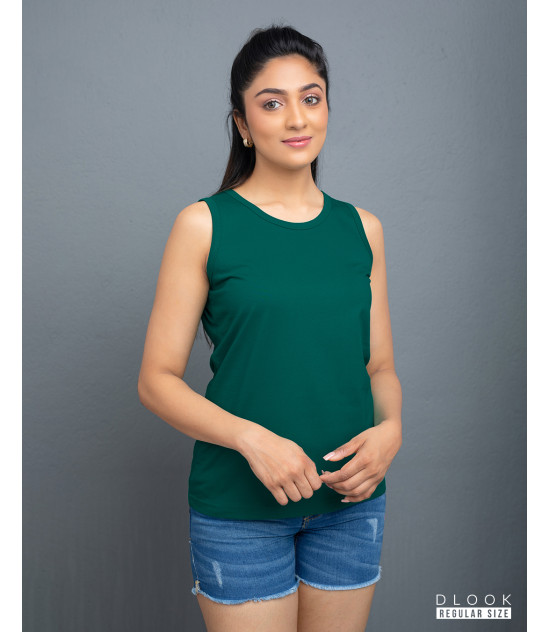 Regular Ladies Tank Top – Green