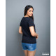 Regular Size Ladies' Crew Neck - Black