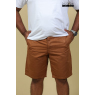 Men’s Plus Size Premium Chino Short-Almond Brown