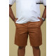 Men’s Plus Size Premium Chino Short-Almond Brown