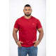 MENS PLUS SIZE RED T-SHIRT