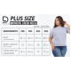 LADIE'S PLUS SIZE "STAY FOCUSED" T-SHIRT 